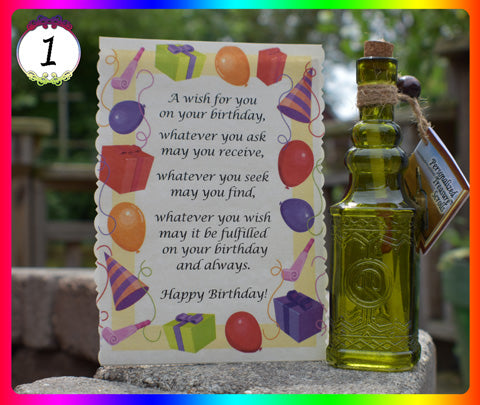 Birthday Message in a Bottle