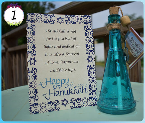 Hanukkah Message in a Bottle