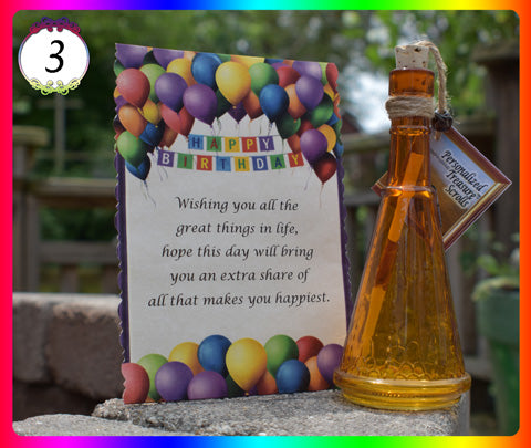 Birthday Message in a Bottle