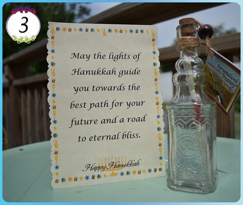 Hanukkah Message in a Bottle