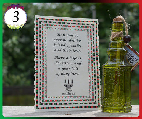 Kwanzaa Message in a Bottle
