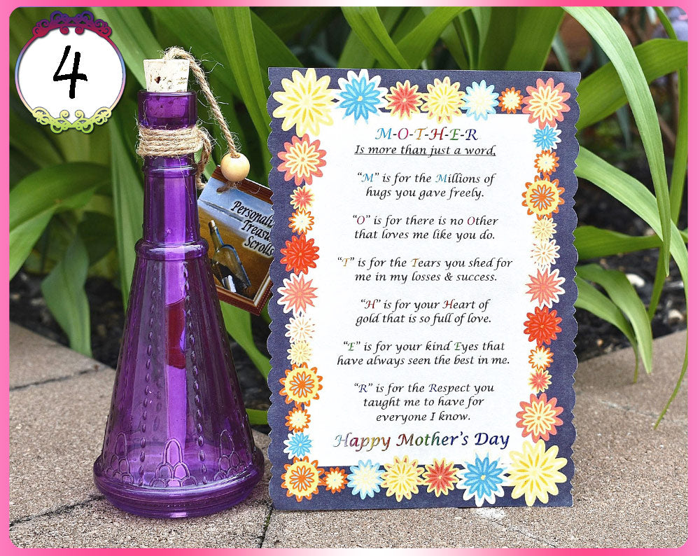 Mother's Day Message in a Bottle