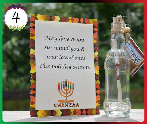Kwanzaa Message in a Bottle