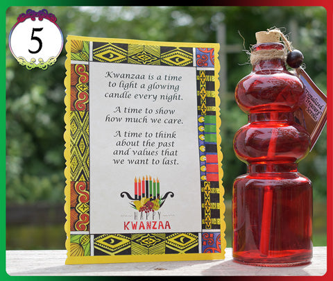Kwanzaa Message in a Bottle