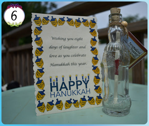 Hanukkah Message in a Bottle