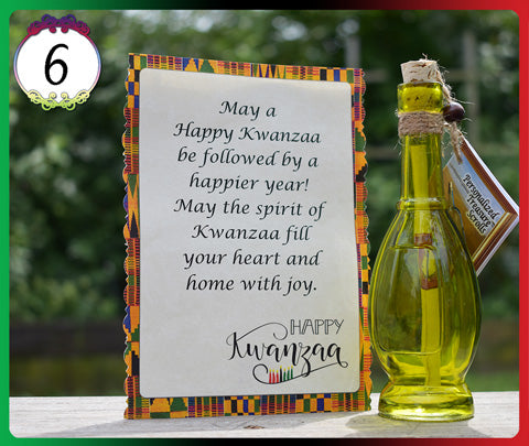 Kwanzaa Message in a Bottle