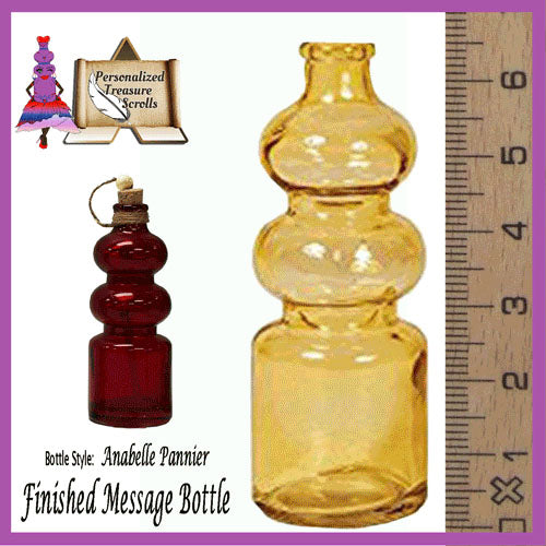 Personalized Message in a Bottle | Anabelle Pannier