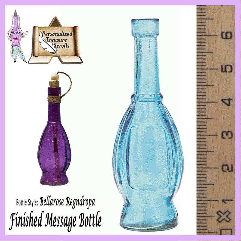 Personalized Message in a Bottle Gift | Bellarose Regndropa