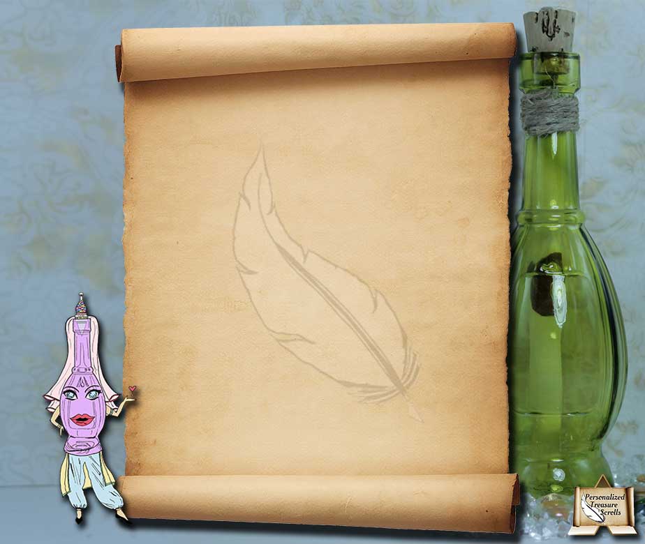 Personalized Message in a Bottle Gift | Bellarose Regndropa