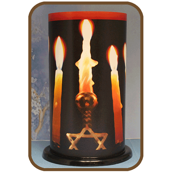 Hanukkah Menorah Lantern