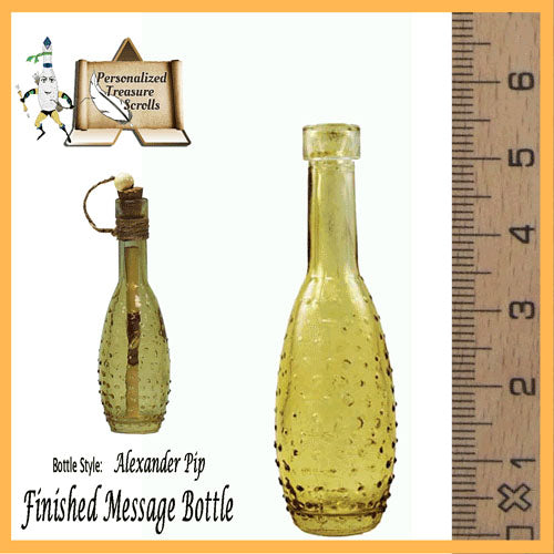 Personalized Message in a Bottle | Alexander Pip