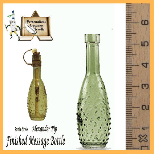 Personalized Message in a Bottle | Alexander Pip