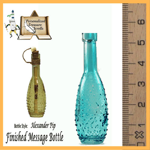 Personalized Message in a Bottle | Alexander Pip