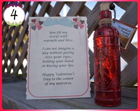 Valentines Day Message in a Bottle